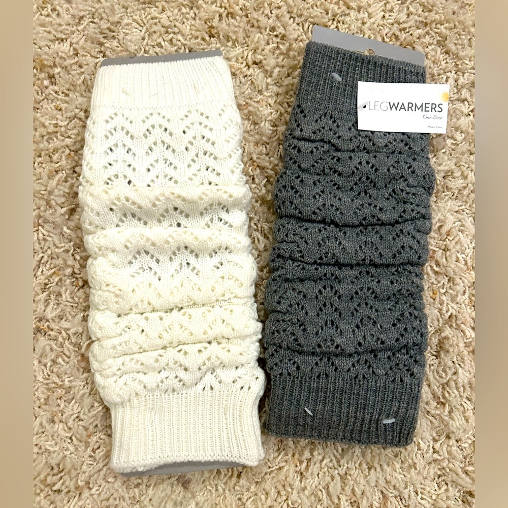 NEW WITH TAGS! Vanity legs warmers